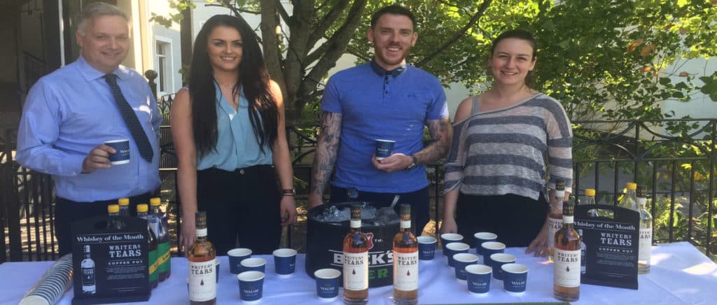 Walsh Whiskey at Woodford Dolmen Staff Summer BBQ