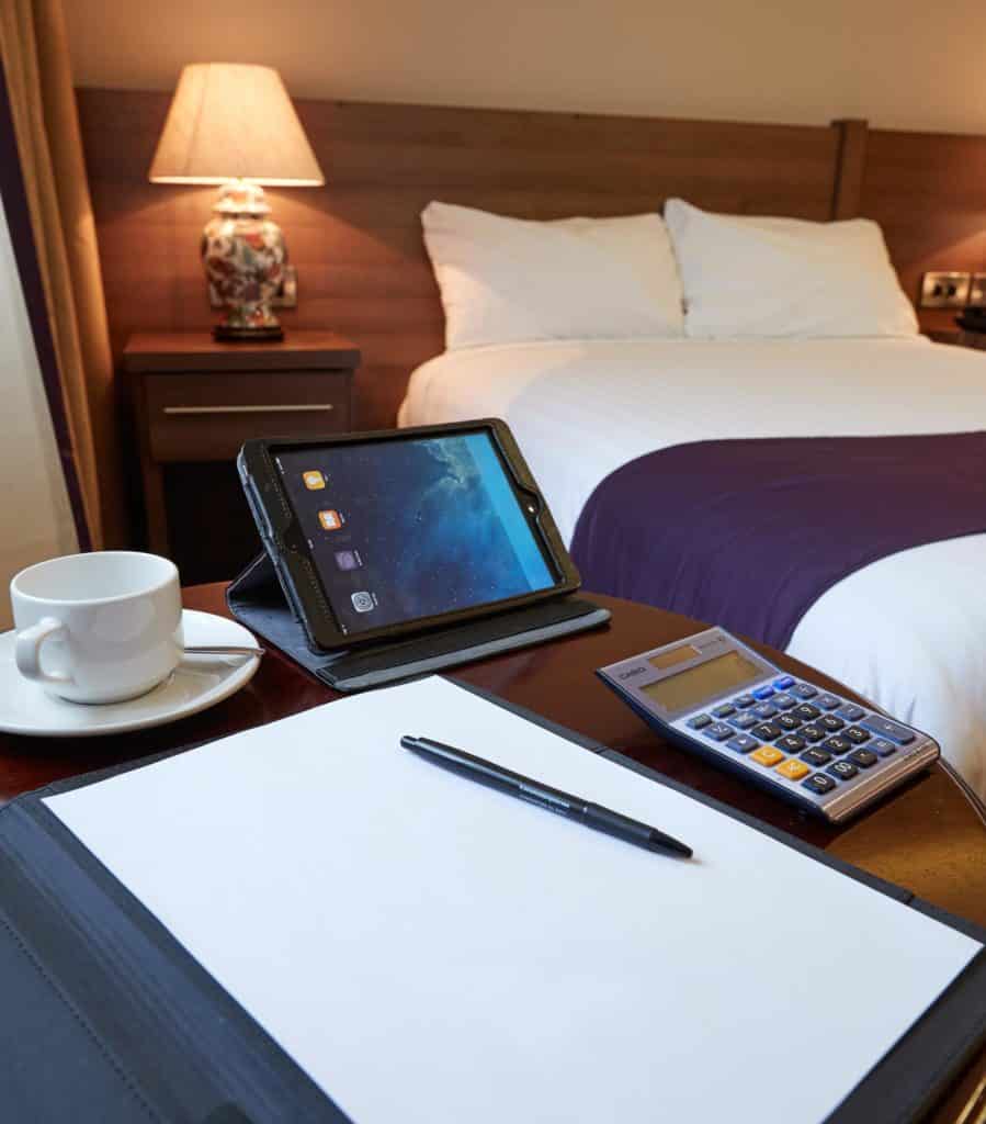 Woodford Dolmen Hotel Ipad View