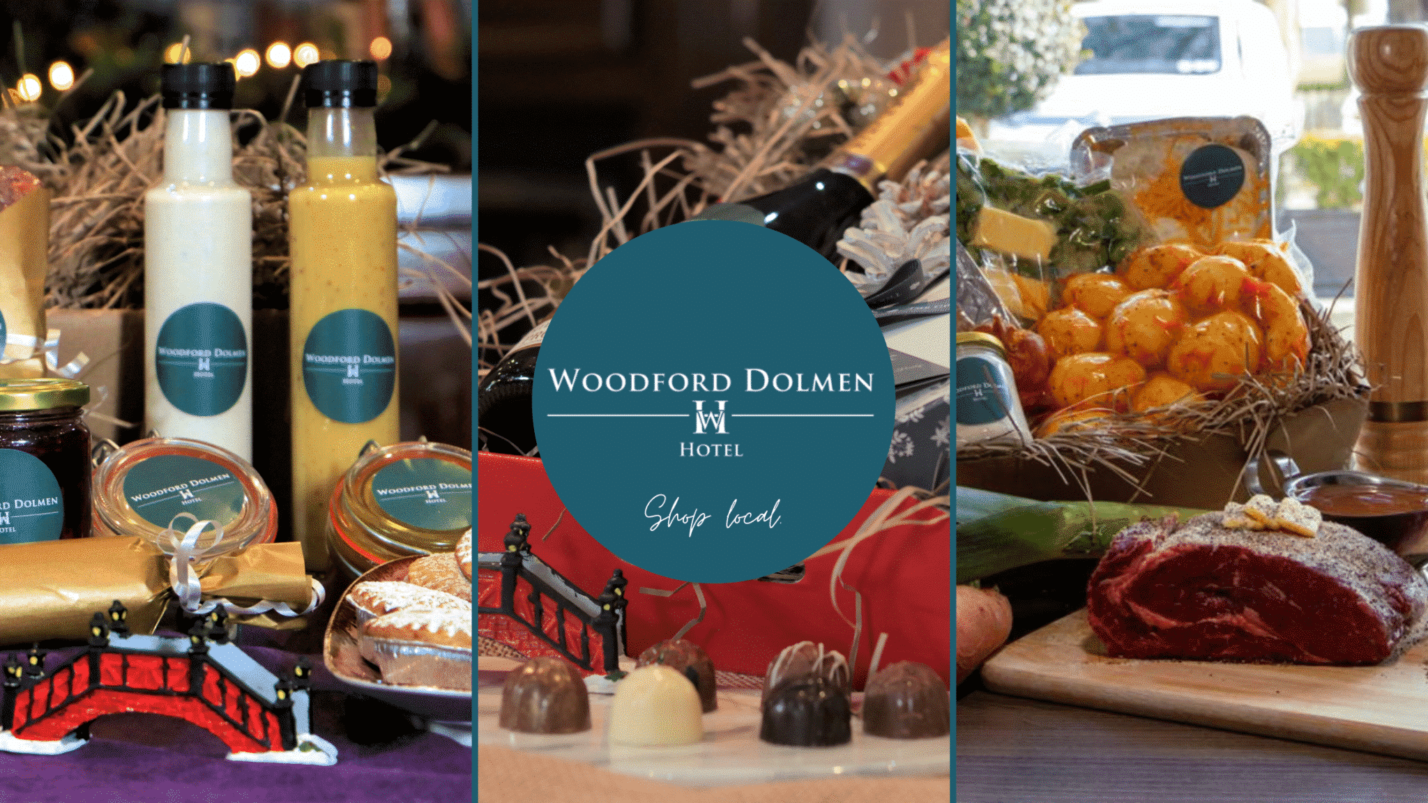 A selection of products from the Woodford Dolmen shop.