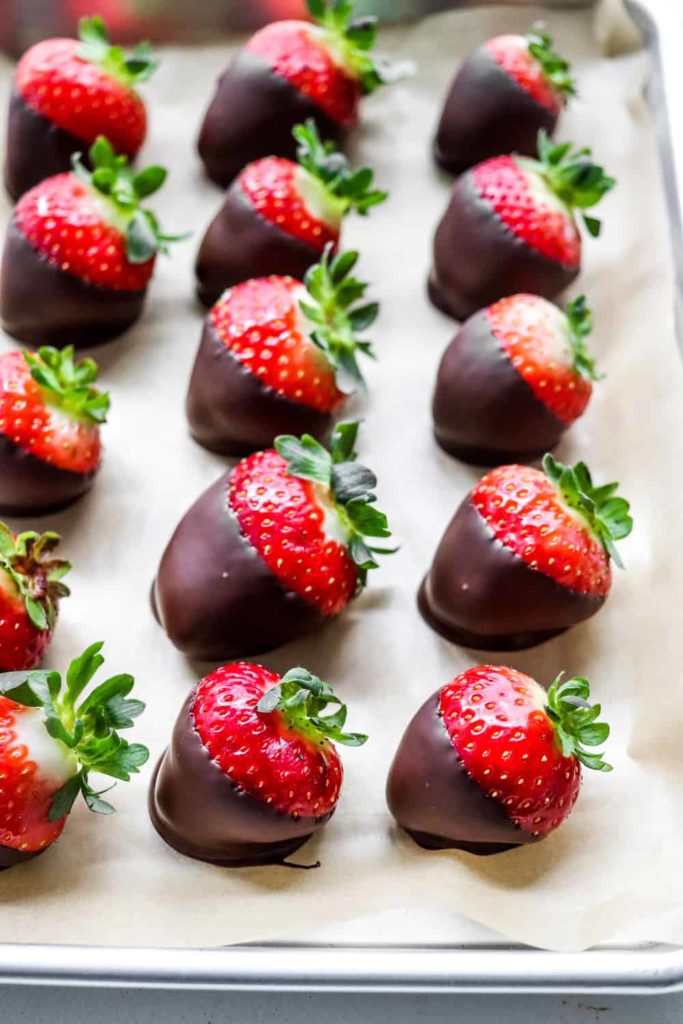 Chocolate covered strawberry