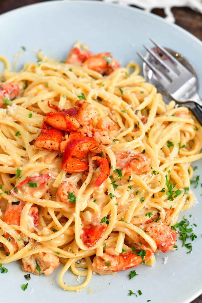 Lobster Pasta Dish