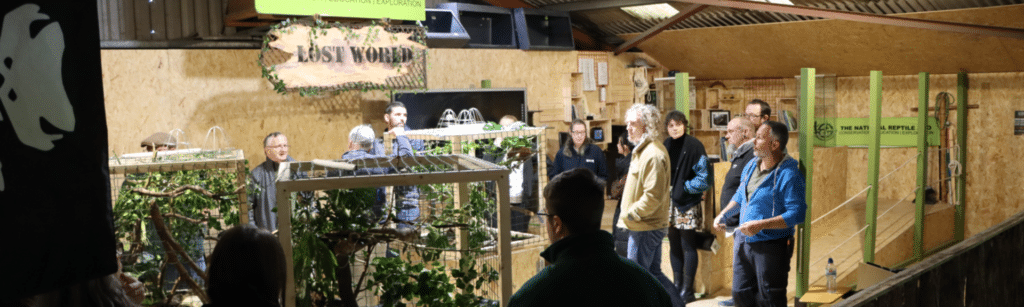 An image of the National Reptile Zoo's workshop space