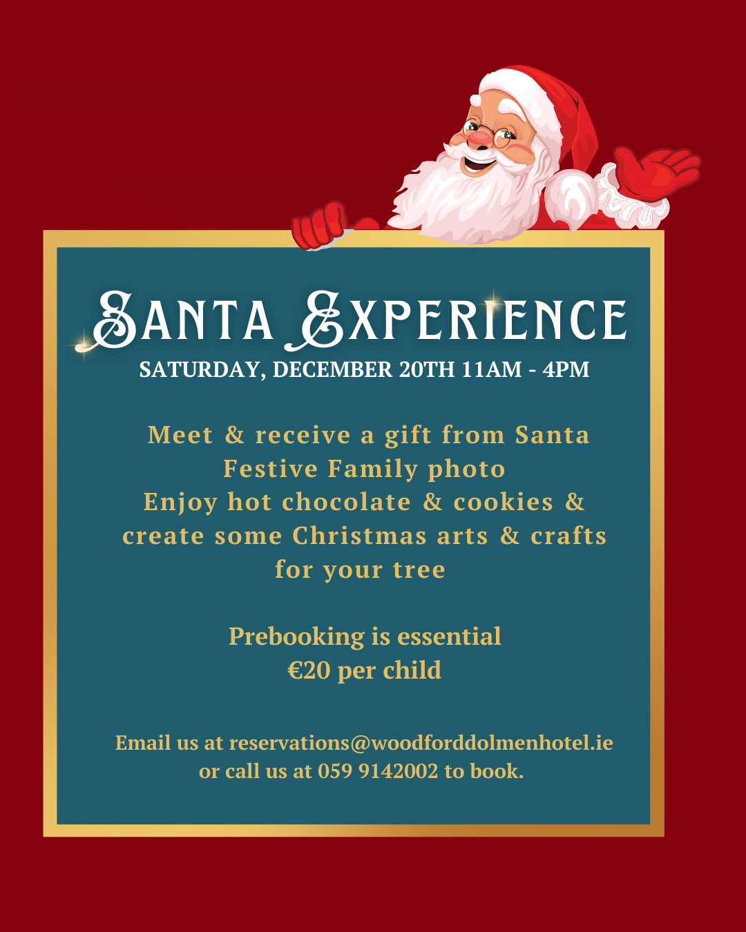 Santa Experience 20th December