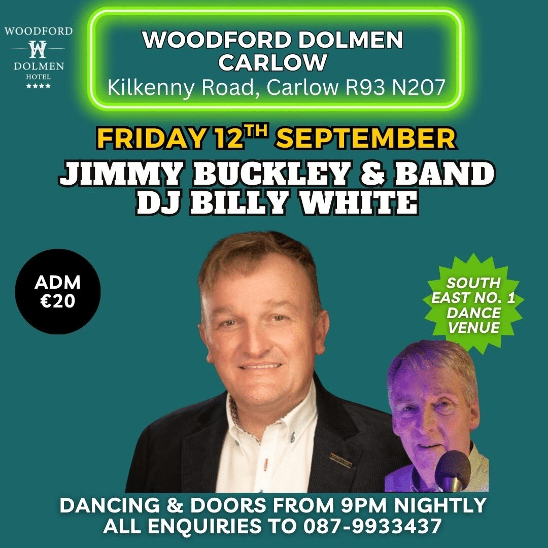 Jimmy Buckley 12th September