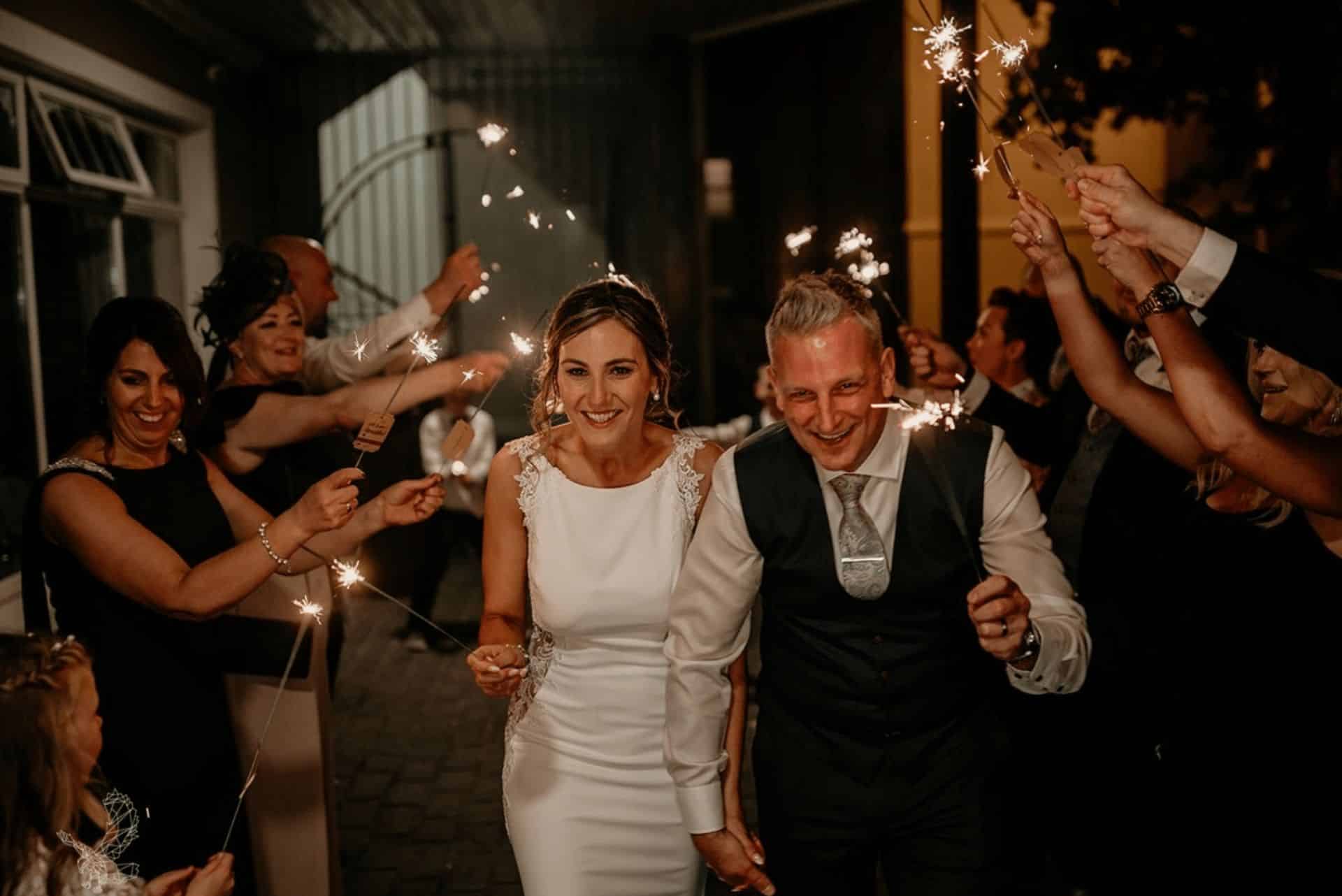 Roisin and Daniel on Night Veranda at the Woodford Dolmen Hotel in Carlow