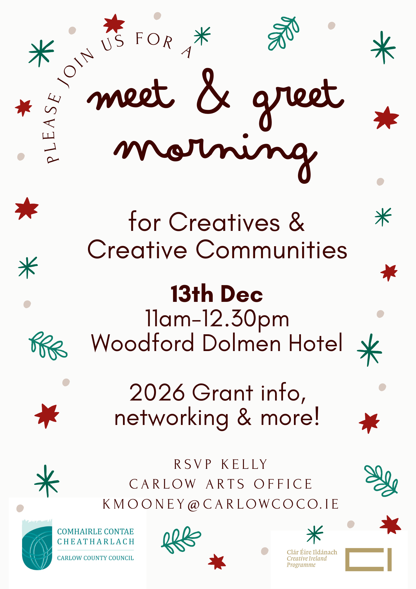 Meet & Greet Morning Flyer
