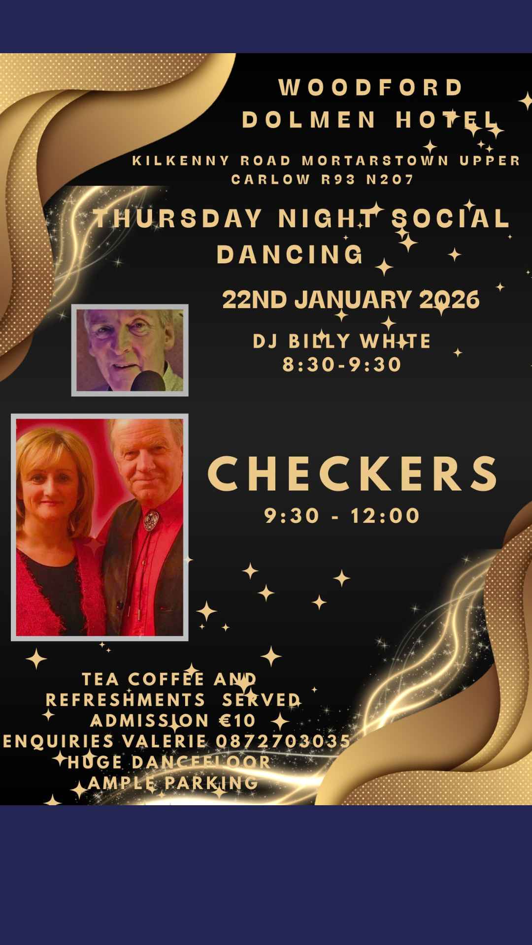 Thursday Night Social Dancing with Checkers
