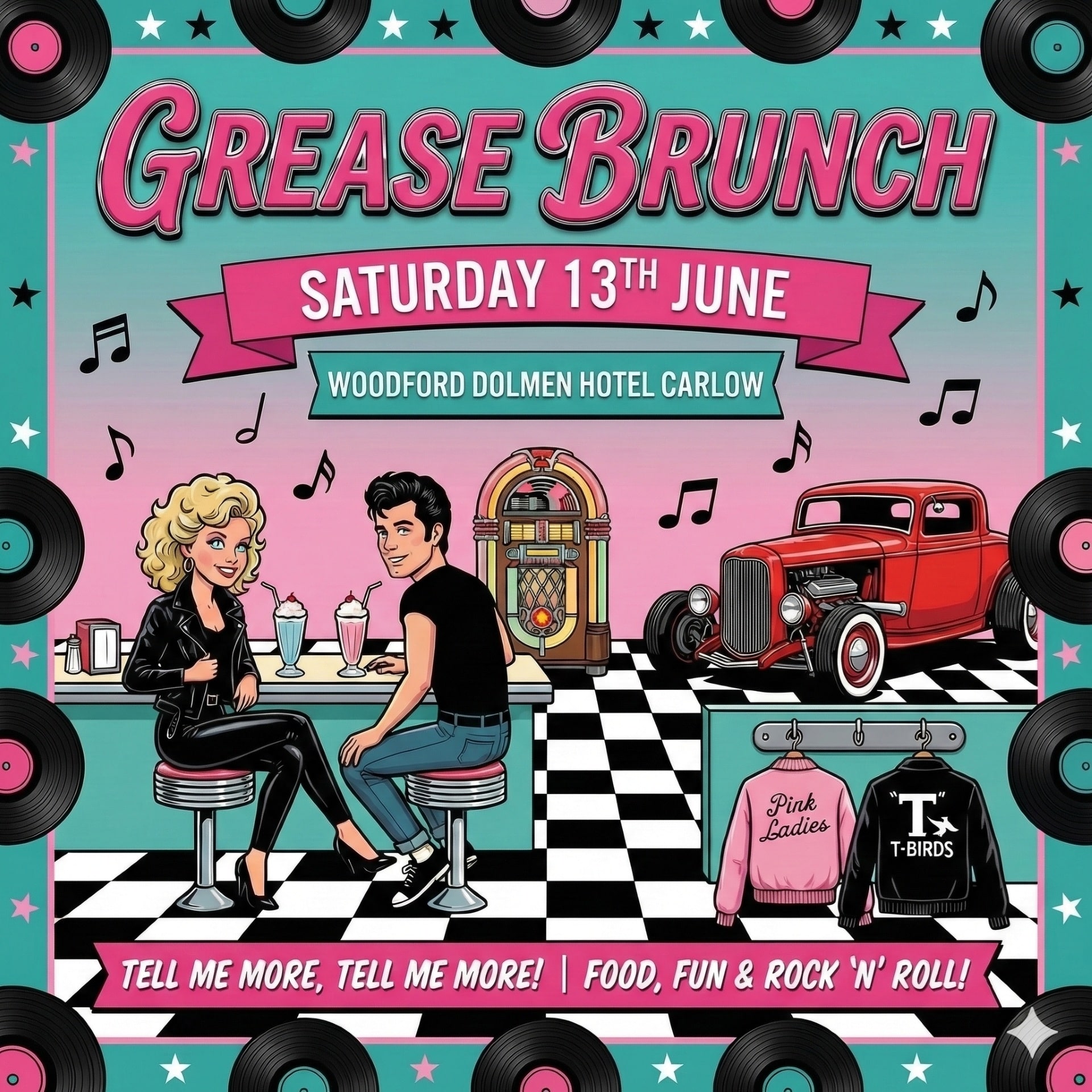 Grease Brunch 13th June