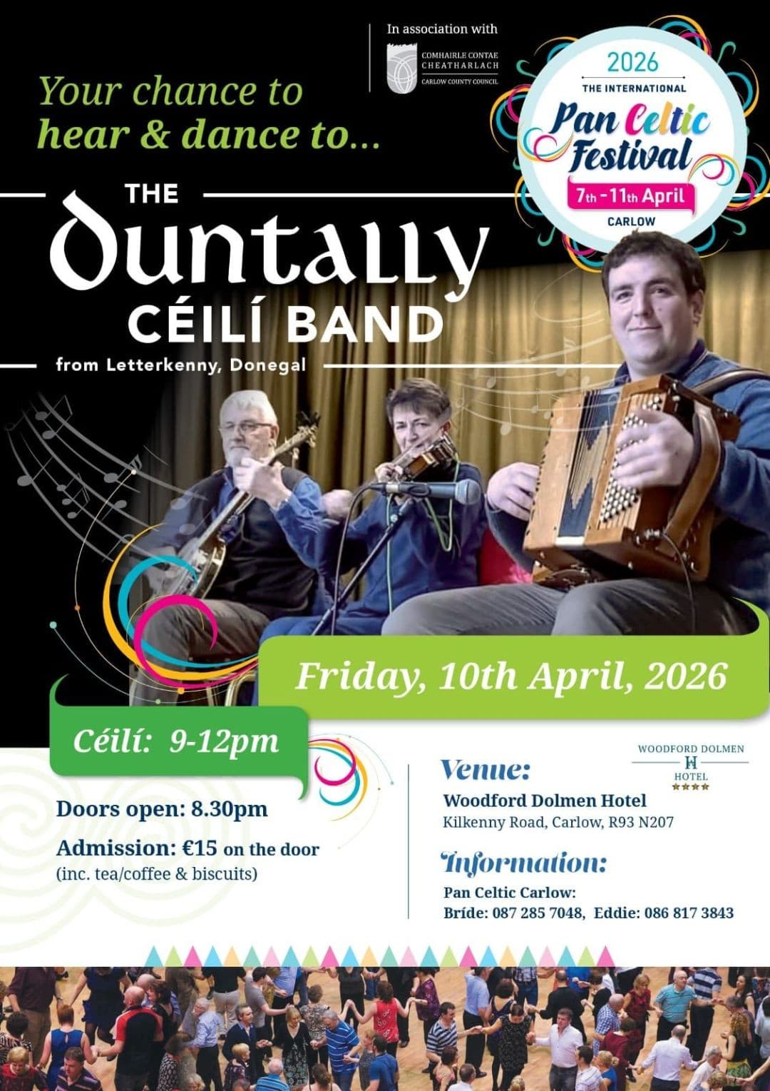 The Duntally Céilí Band live