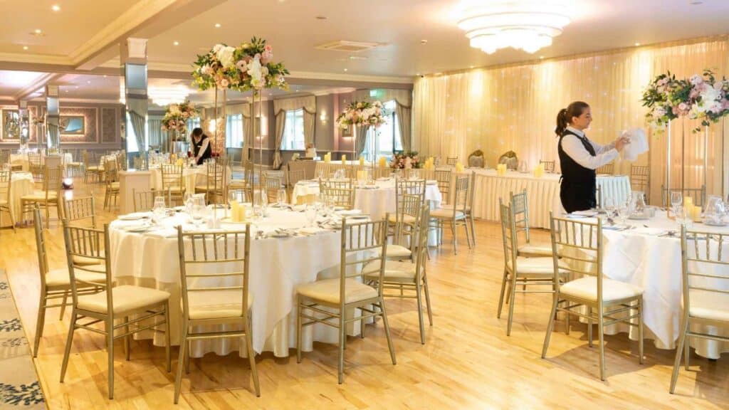 Wedding showcase at the Woodford Dolmen Hotel in Carlow