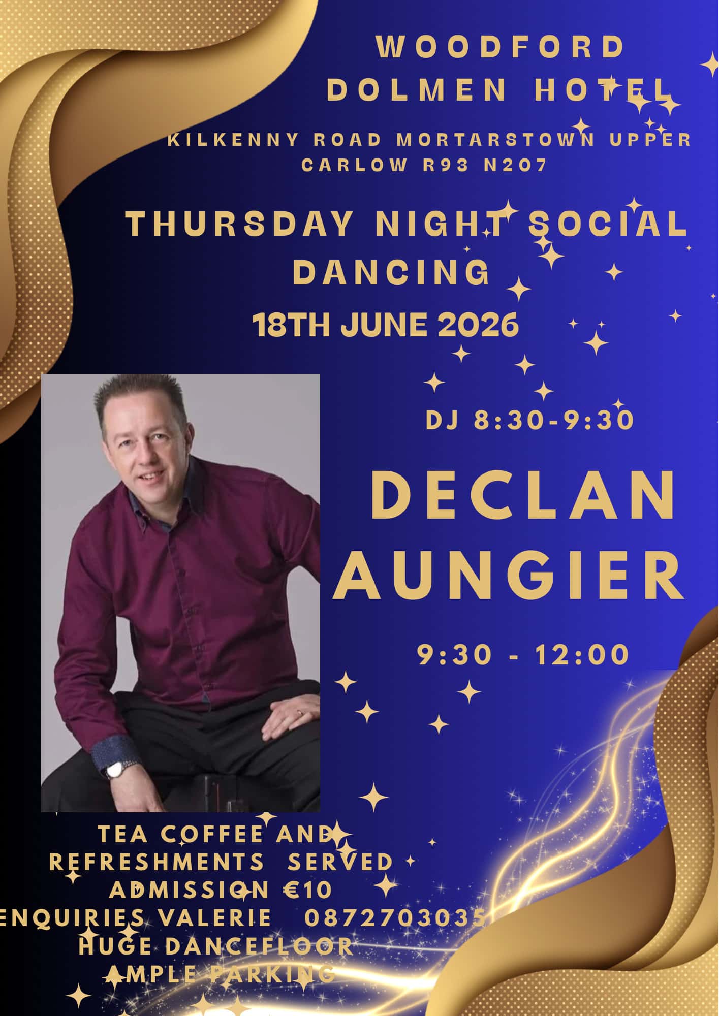 Declan Aungier 18th June