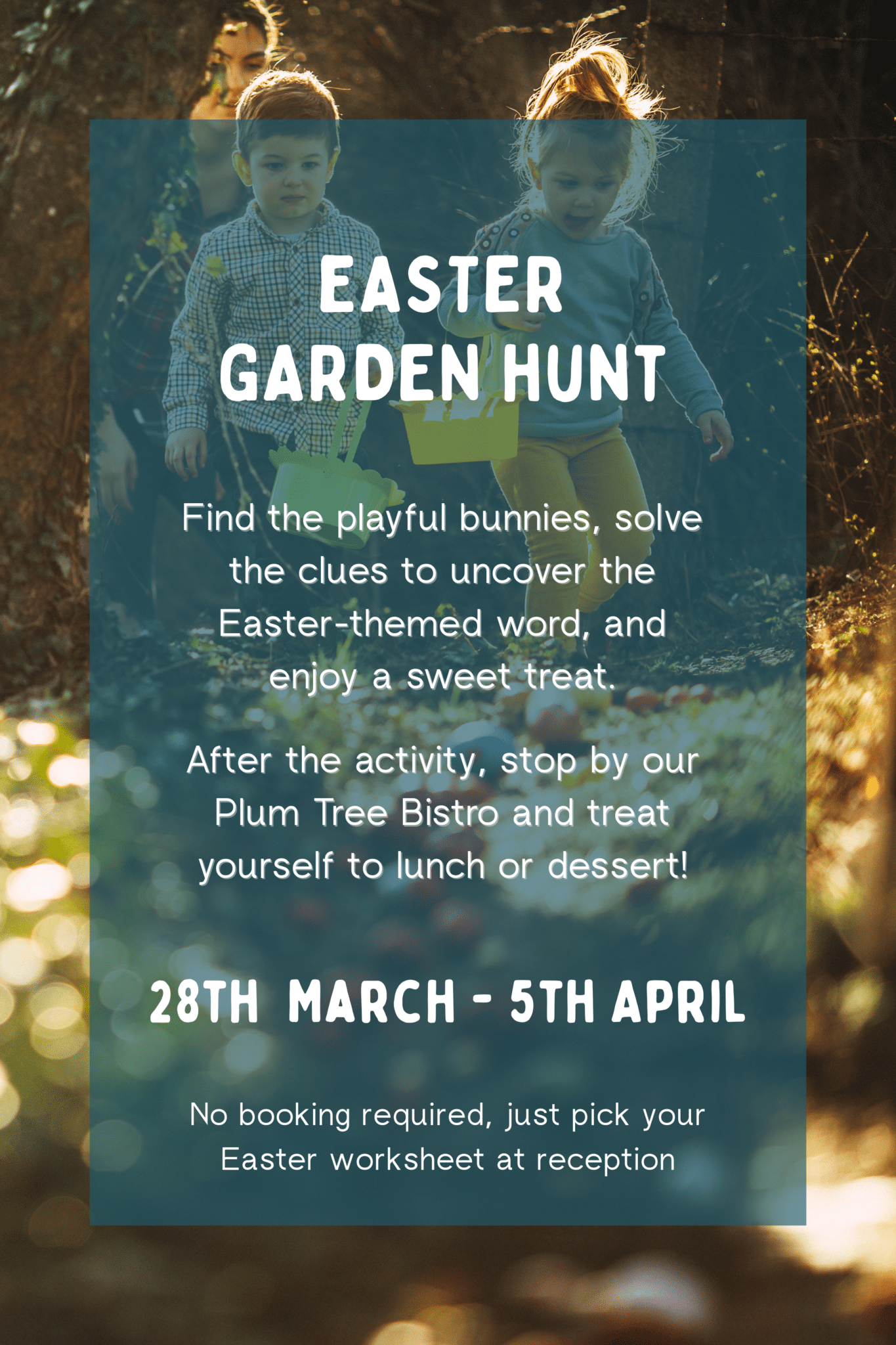 Join us for our Free Easter Bunny Hunt at the Woodford Dolmen Hotel in Carlow. Running from 28th March to 5th April