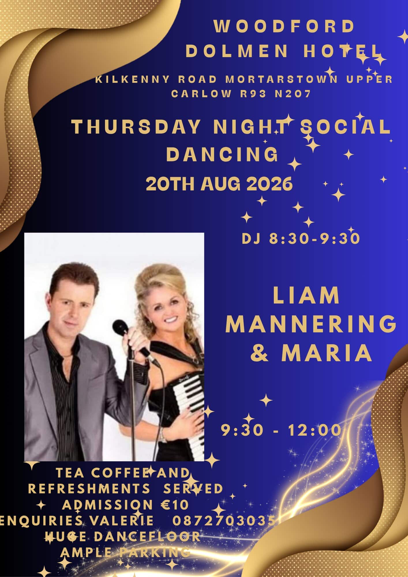 Liam Mannering and Maria 20th August