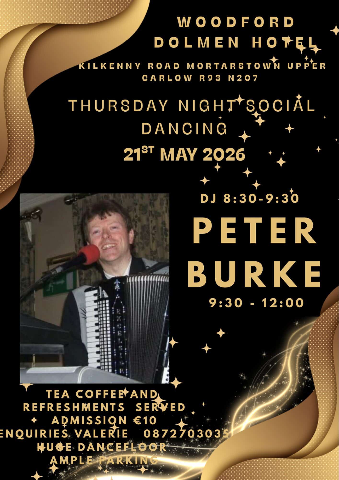 Peter Burke 21st May