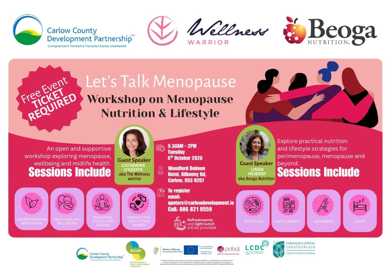 Let's Talk Menopause on October 6th
