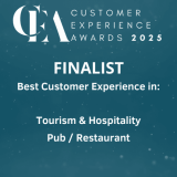 The Woodford Dolmen Hotel is Finalist for the Best Customer Experience Tourism & Hospitality and Pub/Restaurant in the Customer Experience Awards 2025